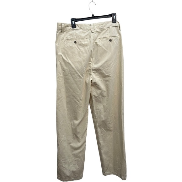 𝅺amendi GUNNAR MID RISE CHINO PANTS IN cream 34x32 - Picture 9 of 16